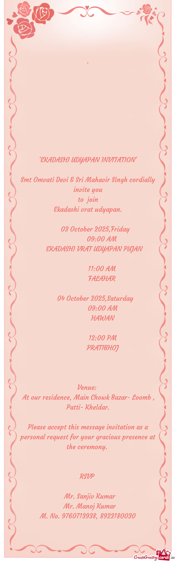 03 October 2025,Friday