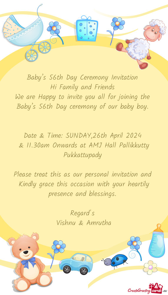 & 11.30am Onwards at AMJ Hall Pallikkutty Pukkattupady