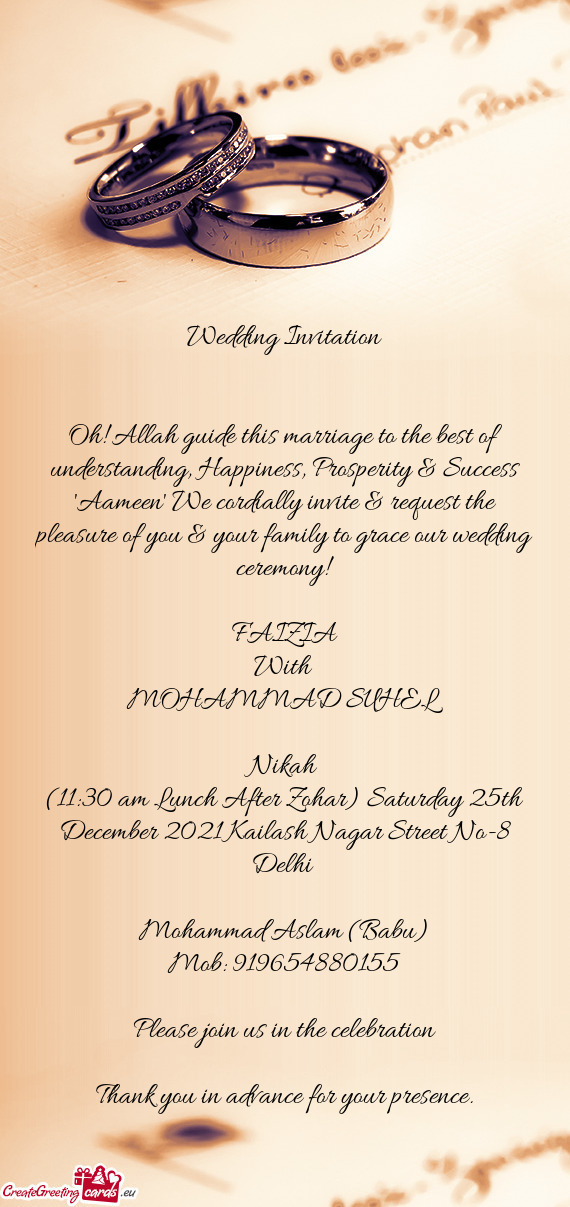 (11:30 am Lunch After Zohar) Saturday 25th December 2021 Kailash Nagar Street No-8 Delhi