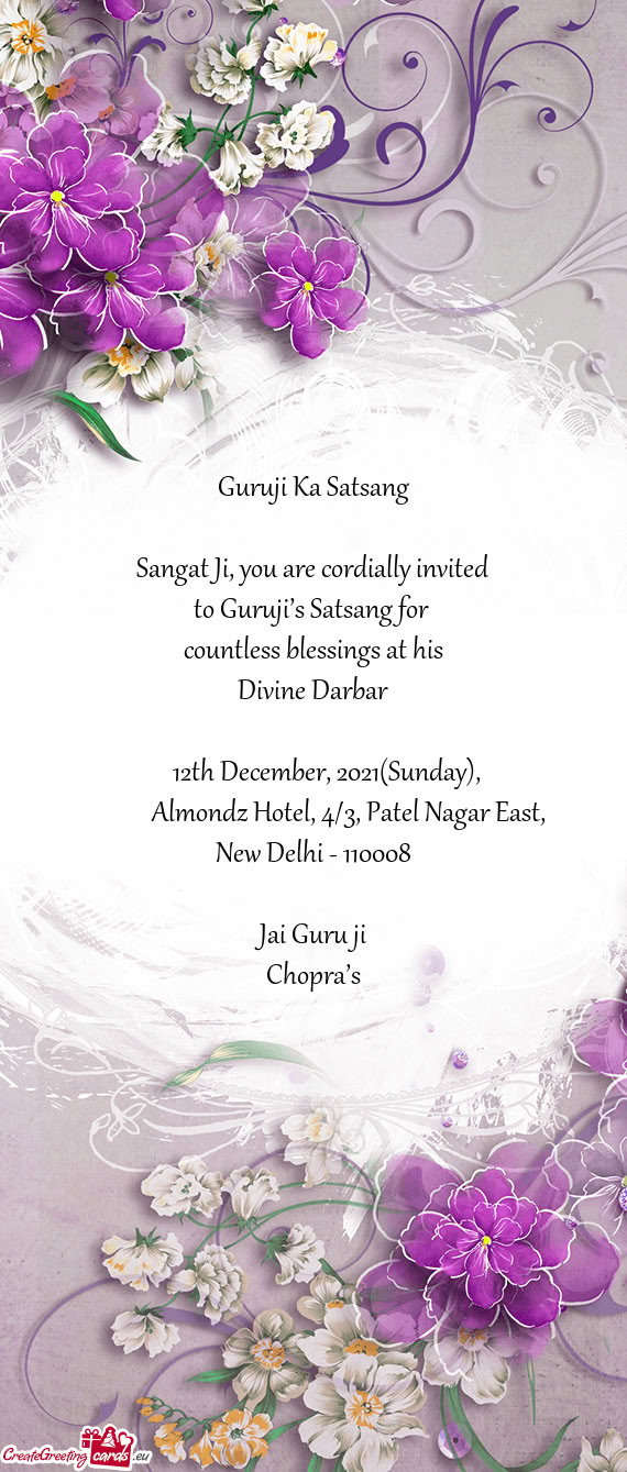 12th December, 2021(Sunday)