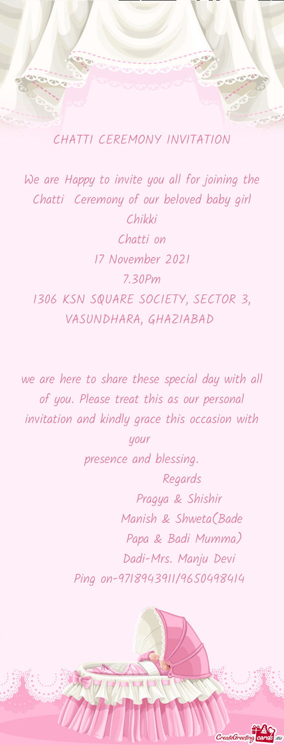 1306 KSN SQUARE SOCIETY, SECTOR 3, VASUNDHARA, GHAZIABAD