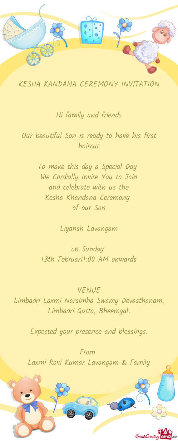 13th Februar11:00 AM onwards