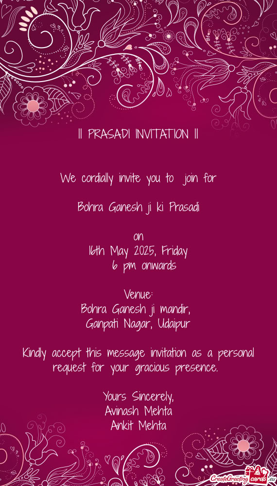 16th May 2025, Friday