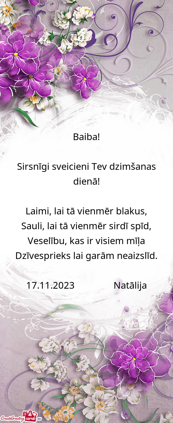 17.11.2023    Natālija