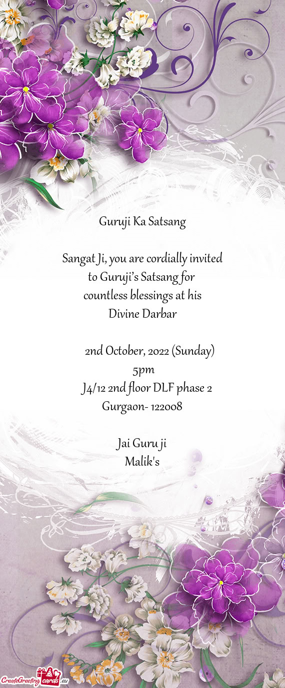 2nd October, 2022 (Sunday)