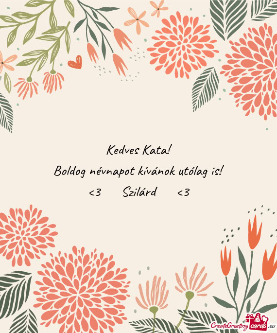 <3  Szilárd  <3