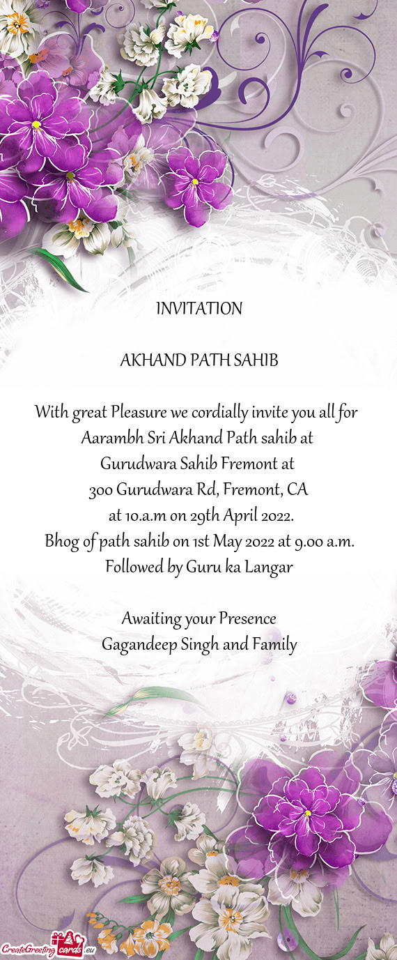 300 Gurudwara Rd, Fremont, CA