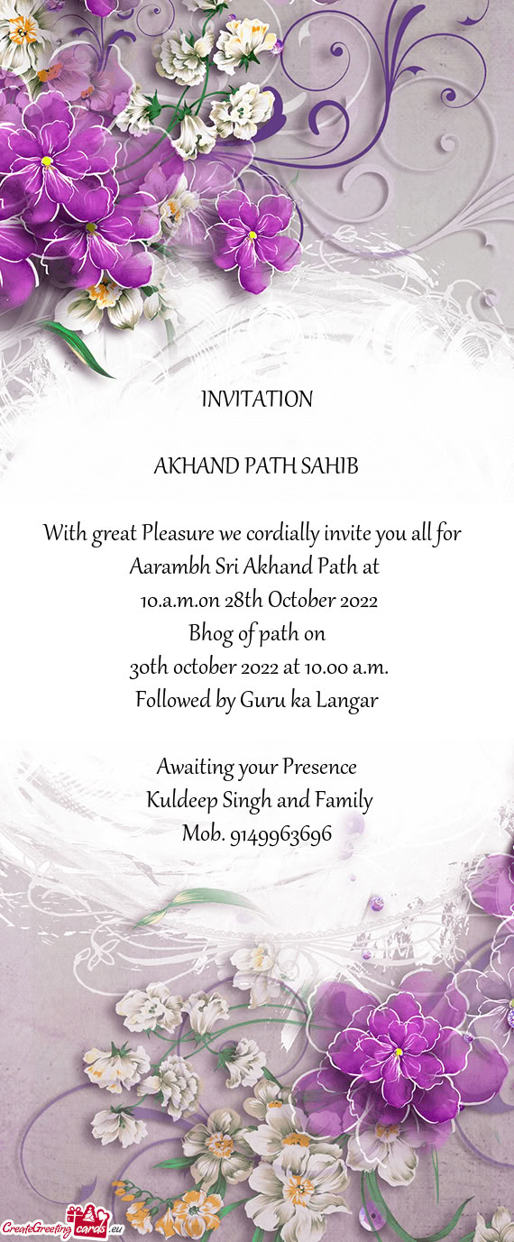 30th october 2022 at 10.00 a.m