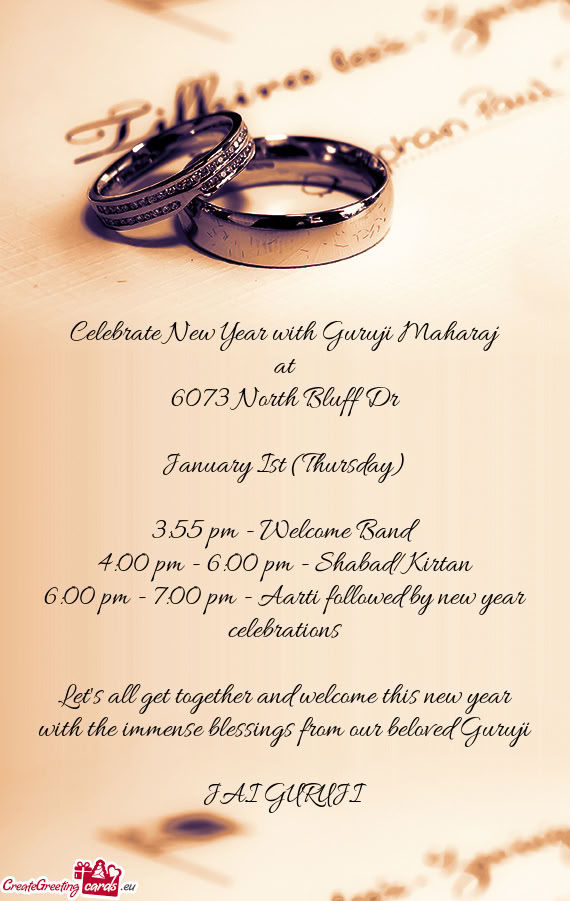 4:00 pm - 6:00 pm - Shabad/Kirtan