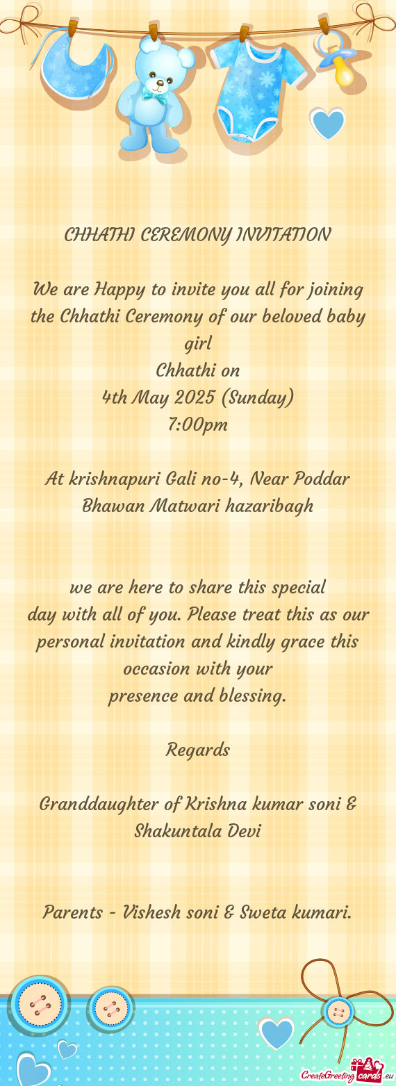 4th May 2025 (Sunday)