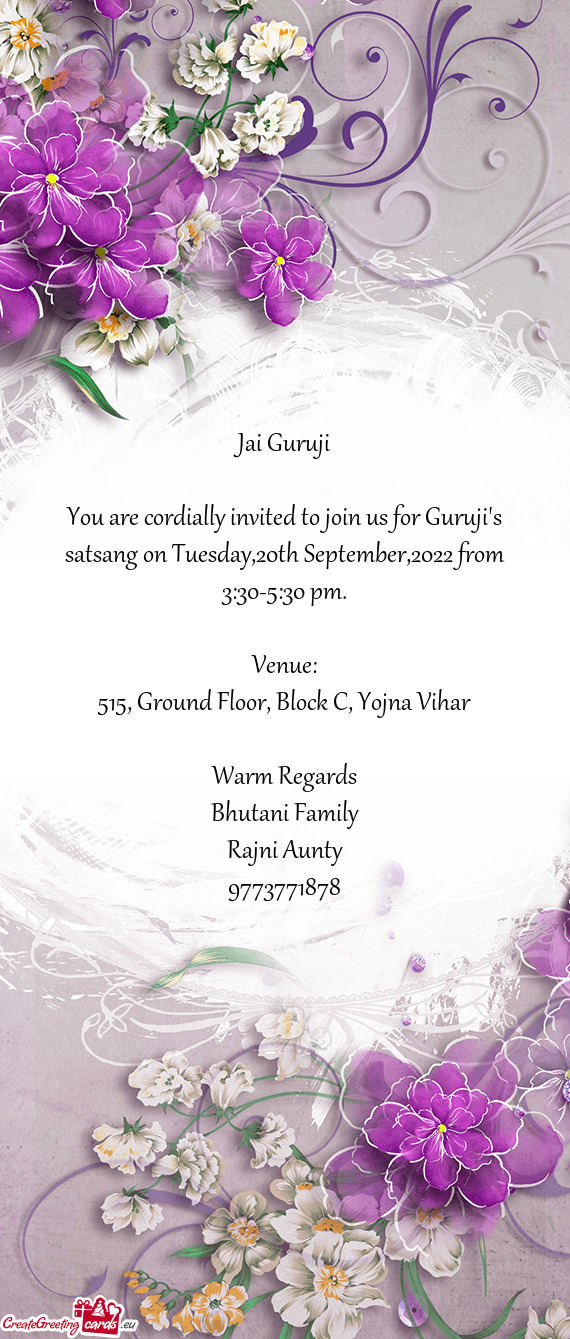 515, Ground Floor, Block C, Yojna Vihar