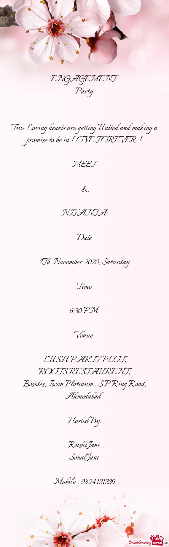 7Th November 2020, Saturday