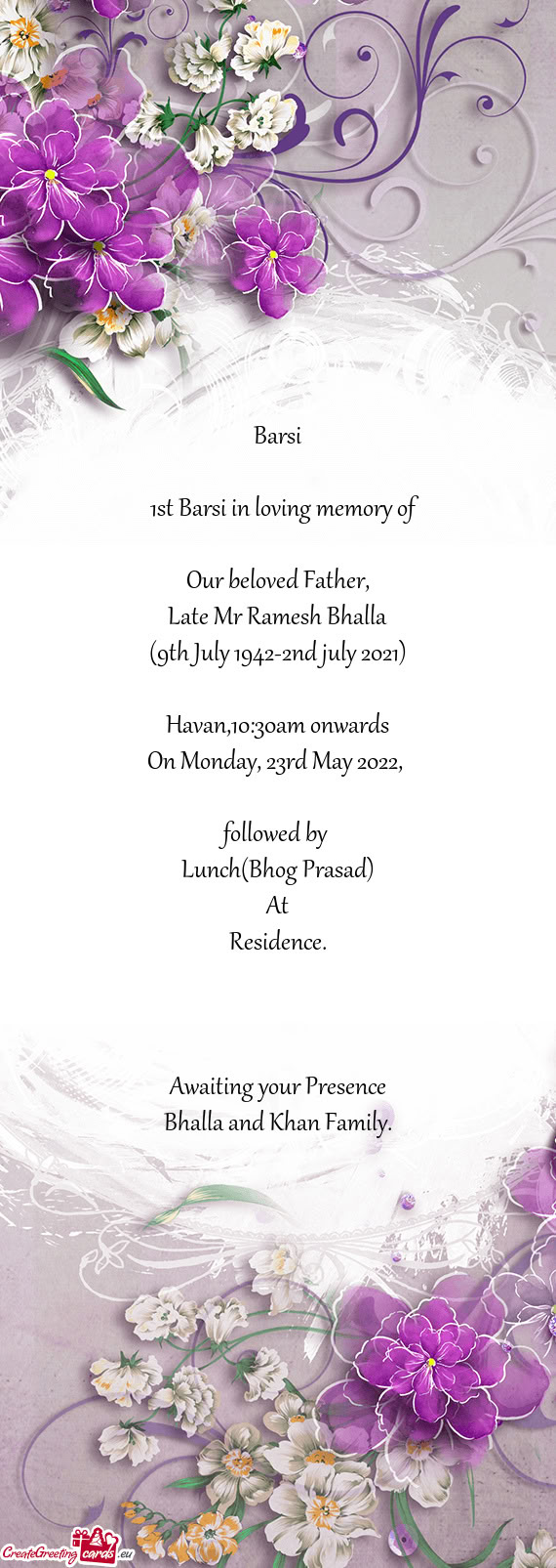 (9th July 1942-2nd july 2021)