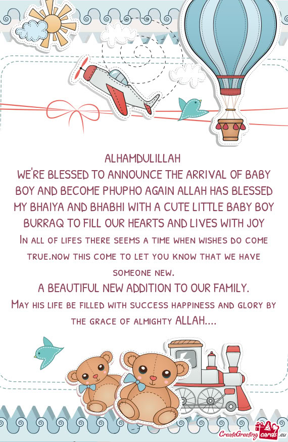 A AND BHABHI WITH A CUTE LITTLE BABY BOY BURRAQ TO FILL OUR HEARTS AND LIVES WITH JOY