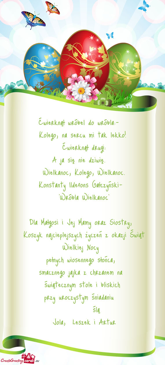 A ja się nie dziwię