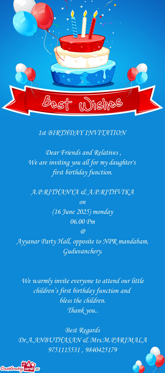 A.P.RITHANYA & A.P.RITHVIKA