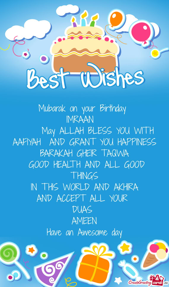 AAFIYAH AND GRANT YOU HAPPINESS