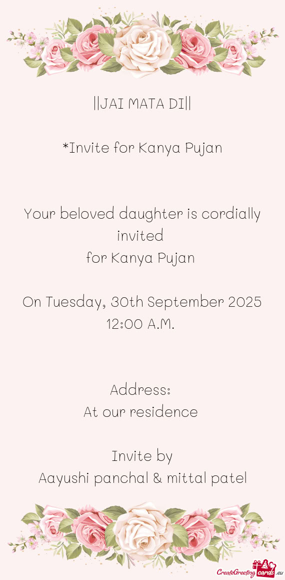 Aayushi panchal & mittal patel