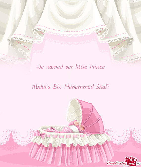 Abdulla Bin Muhammed Shafi