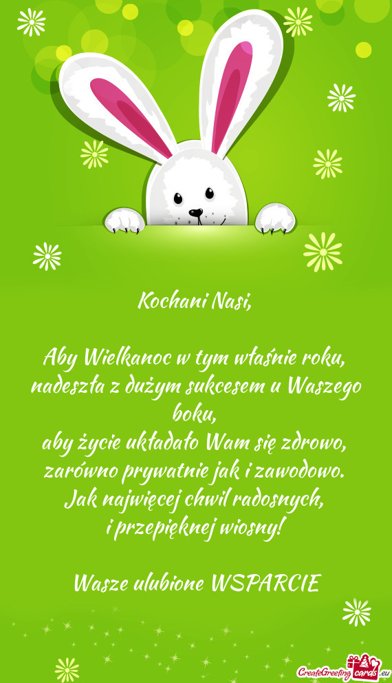 Aby Wielkanoc w tym właśnie roku