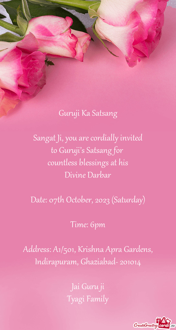 Address: A1/501, Krishna Apra Gardens, Indirapuram, Ghaziabad- 201014