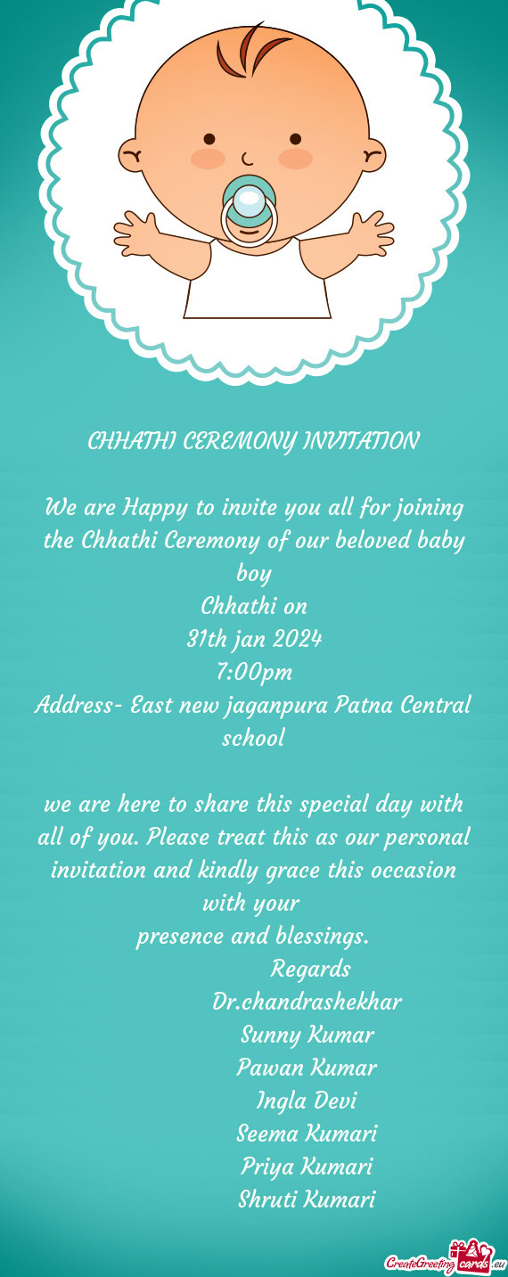 Address- East new jaganpura Patna Central school