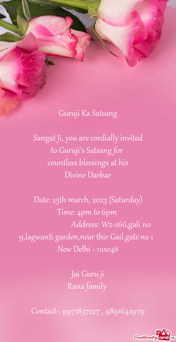 Address: Wz-266,gali no 9,lagwanti garden,near thir Gail,gate no 1