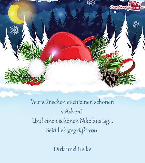 Advent 
 Und einen schönen Nikolaustag