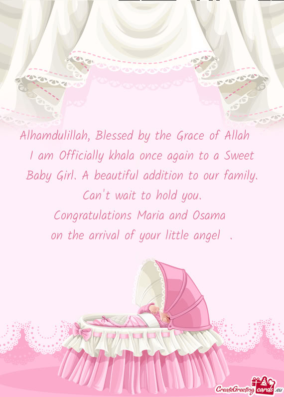 Alhamdulillah, Blessed by the Grace of Allah 🥰