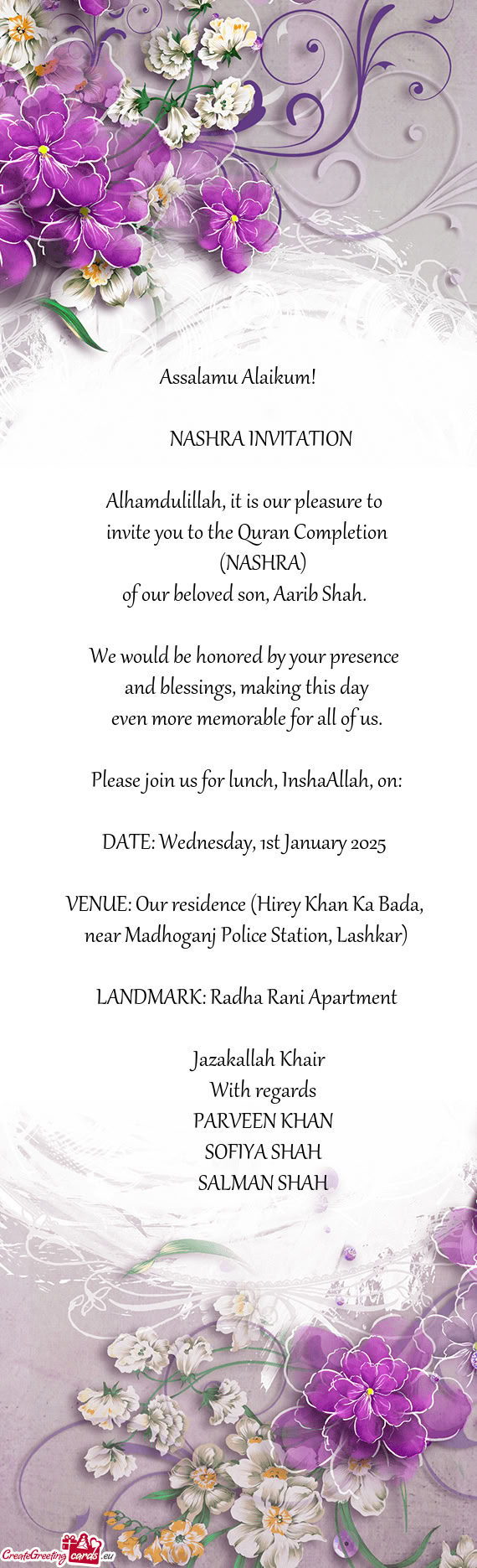 Alhamdulillah, it is our pleasure to