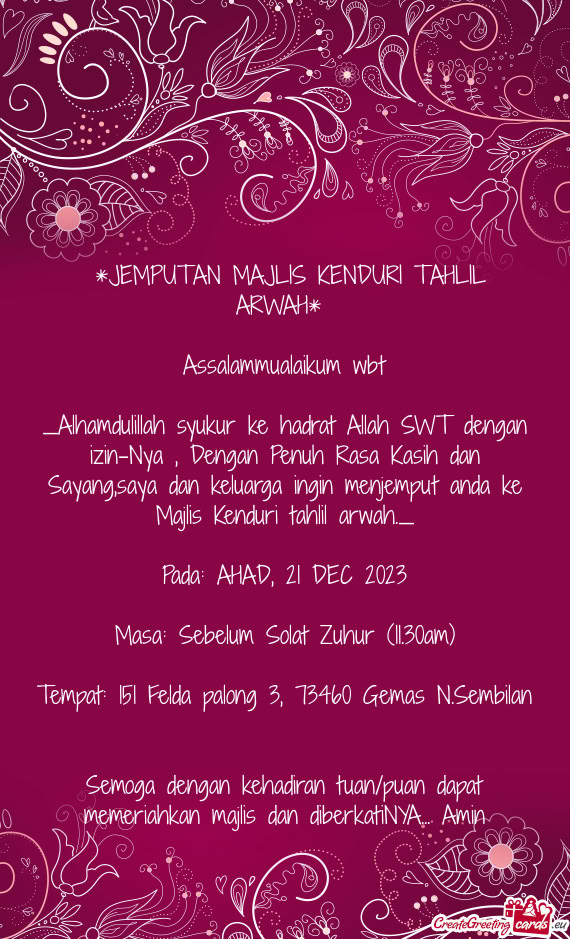 Alhamdulillah syukur ke hadrat Allah SWT dengan izin-Nya , Dengan Penuh Rasa Kasih dan Sayang,saya