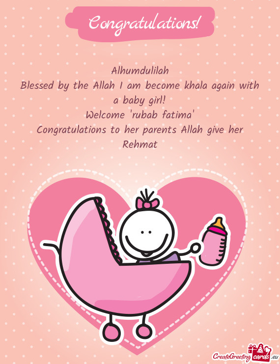 Alhumdulilah Blessed