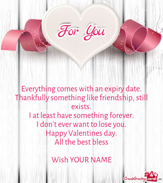 All the best bless Wish YOUR NAME