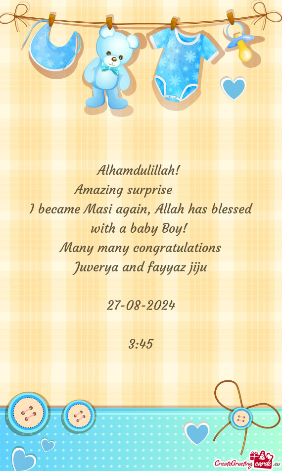 Amazing surprise 🎉 🎉