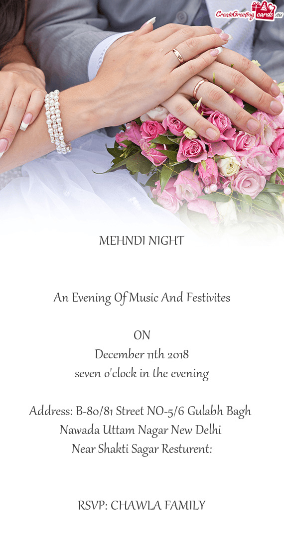 An Evening Of Music And Festivites