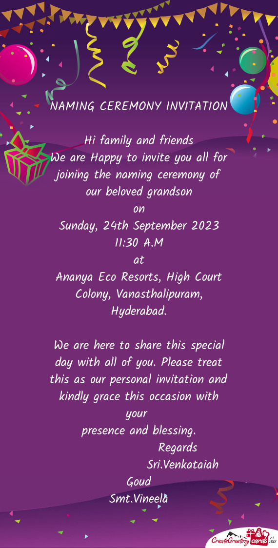 Ananya Eco Resorts, High Court Colony, Vanasthalipuram, Hyderabad