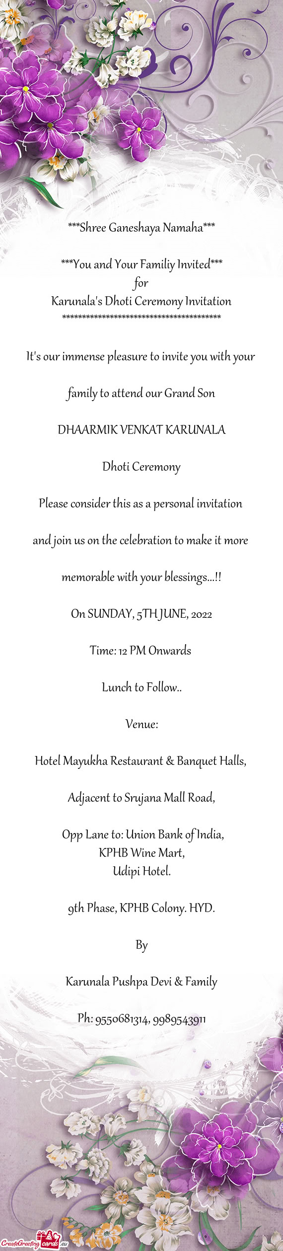 And join us on the celebration to make it more