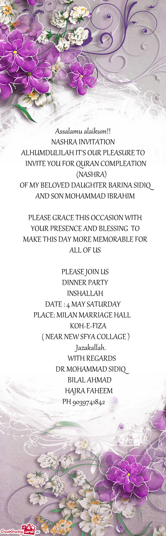 AND SON MOHAMMAD IBRAHIM