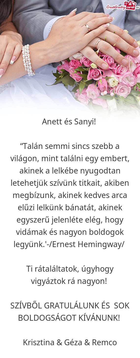 Anett és Sanyi