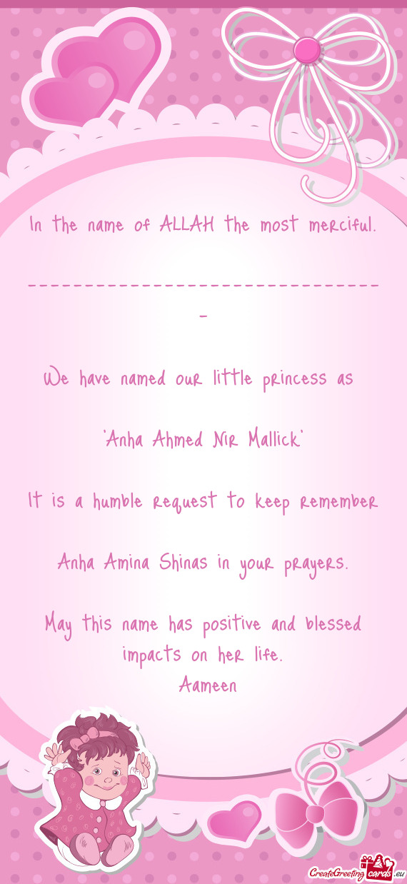 "Anha Ahmed Nir Mallick"