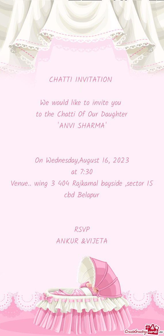 "ANVI SHARMA”