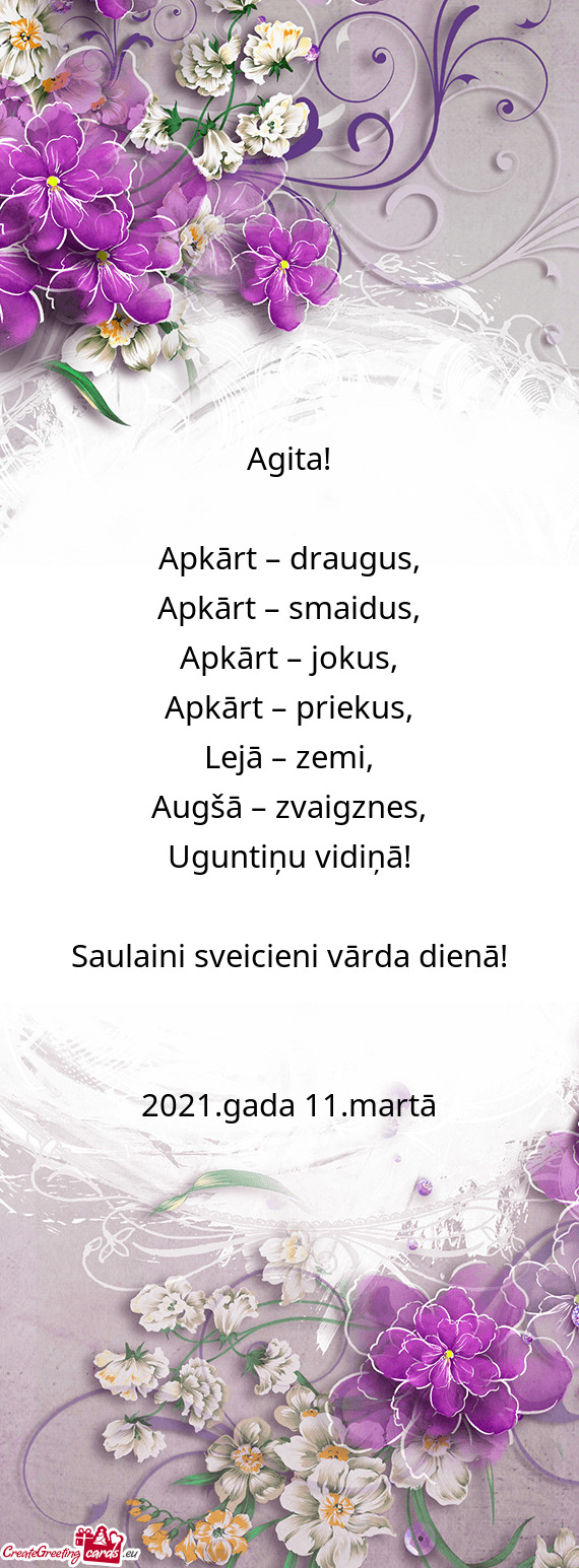 Apkārt – draugus