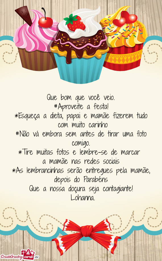 #Aproveite a festa