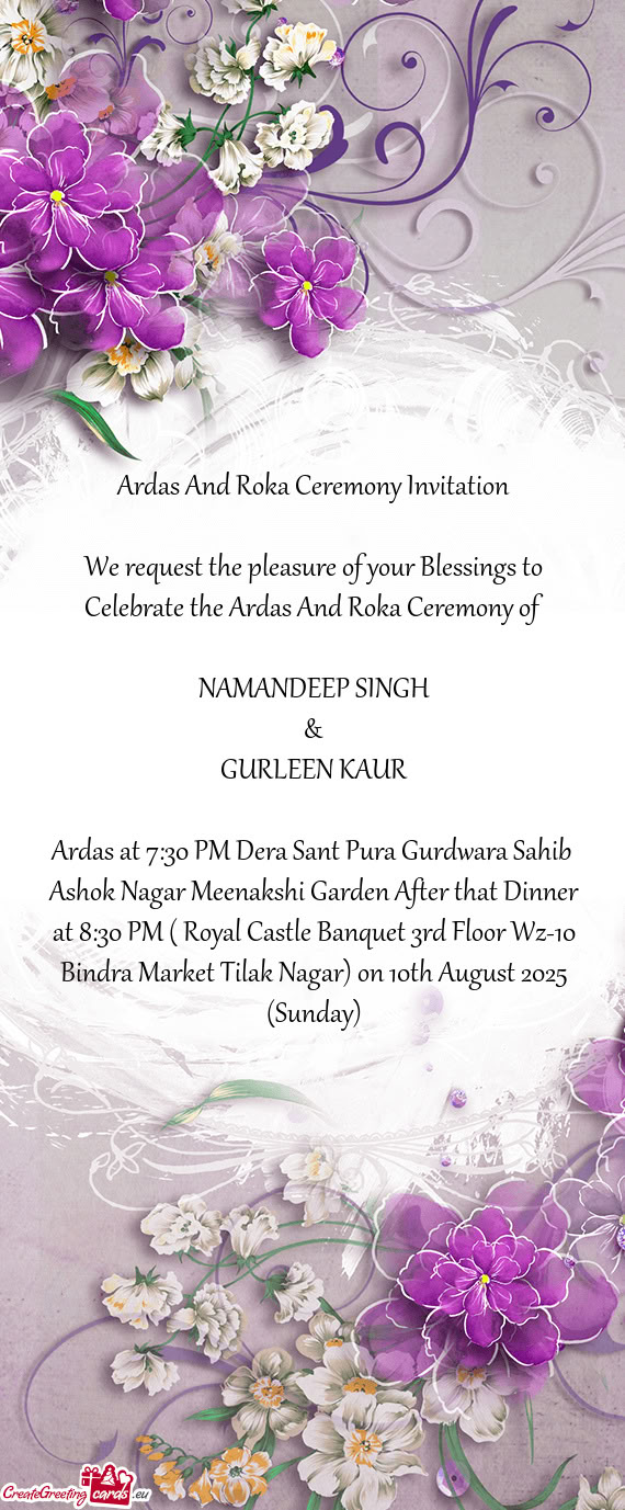 Ardas at 7:30 PM Dera Sant Pura Gurdwara Sahib