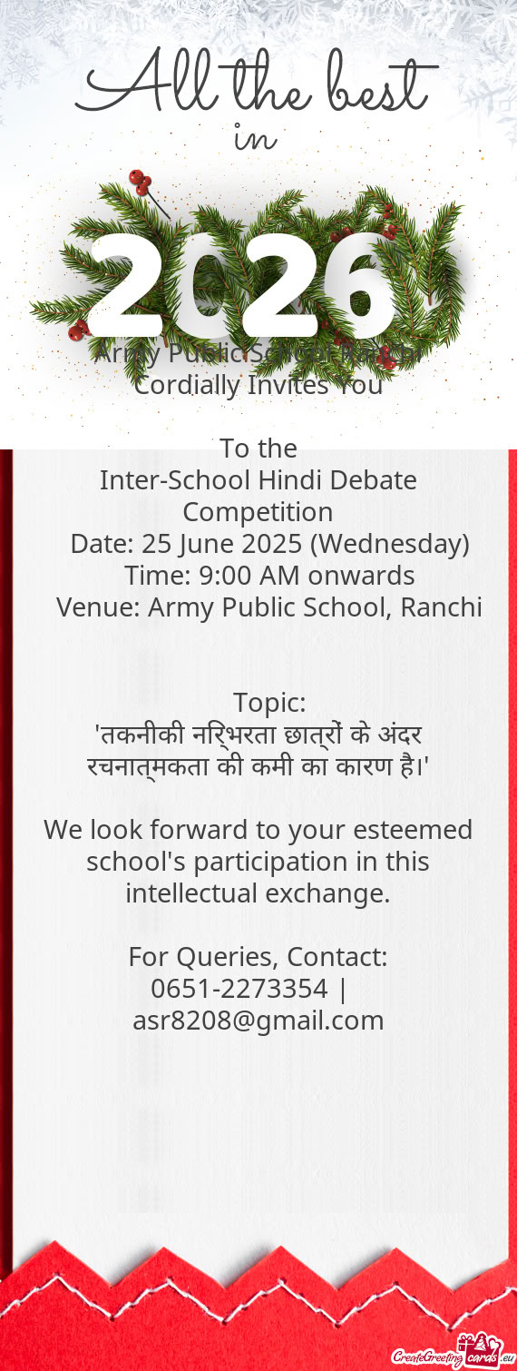 Army Public School Ranchi