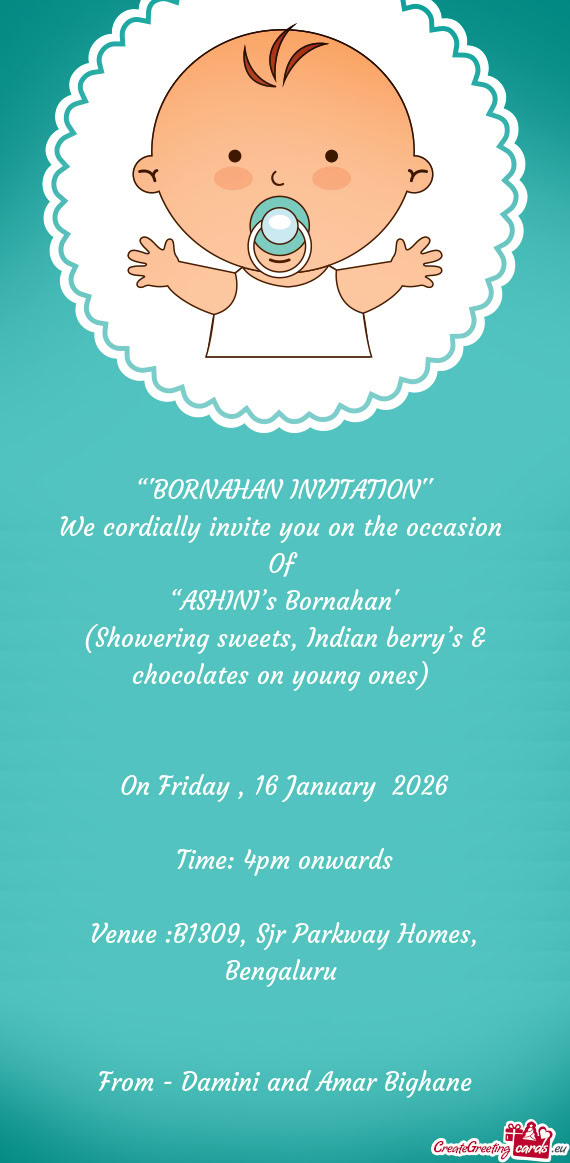 “ASHINI’s Bornahan”