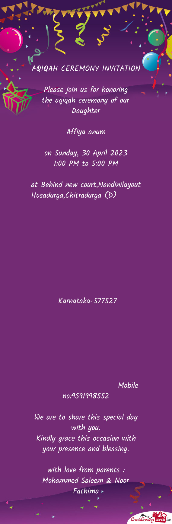 At Behind new court,Nandinilayout