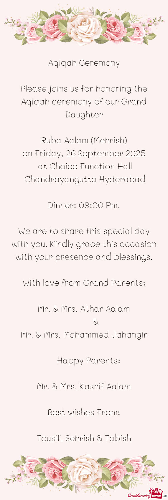 At Choice Function Hall