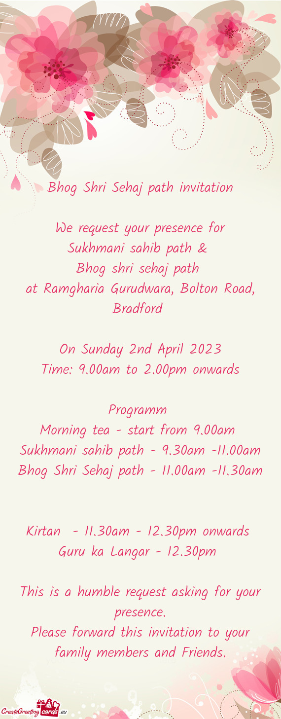 At Ramgharia Gurudwara, Bolton Road, Bradford