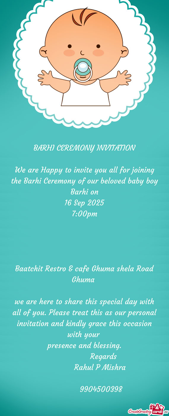 Baatchit Restro & cafe Ghuma shela Road Ghuma